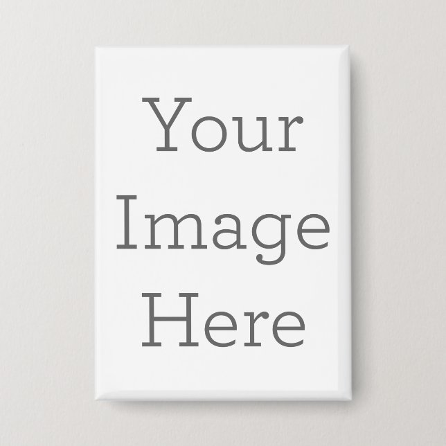 Rectangle Button, 6.4 cm x 8.9 cm (Front)