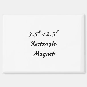 Create Your Own Rectangle Magnet