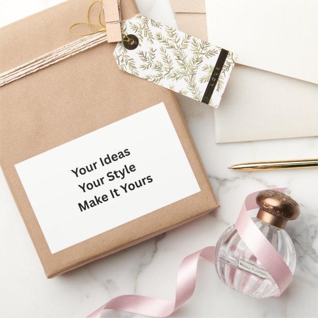 Create Your Own Rectangle Sticker (Gifting)