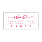 Create Your Own Rectangular Family Return Address