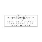 Create Your Own Rectangular Family Return Address