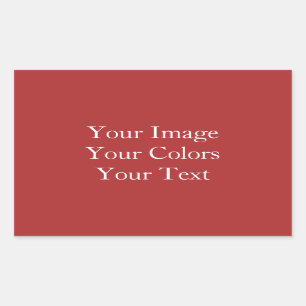Create Your Own Rectangular Sticker