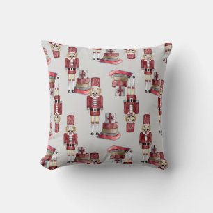 Create Your Own Red Nutcracker & Presents Cushion