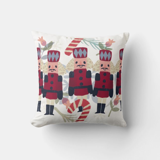 Create Your Own Red Tin Soldiers Cushion (Front)