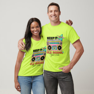 Create Your Own Retro 90s Boombox T-Shirt