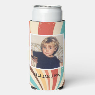 Create Your Own Retro Photo Can Cooler