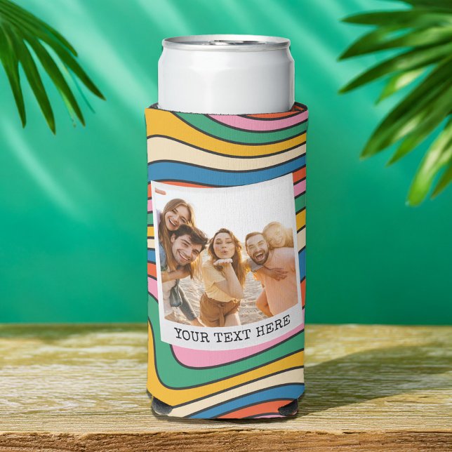 Create Your Own Retro Photo Can Cooler (Creator Uploaded)