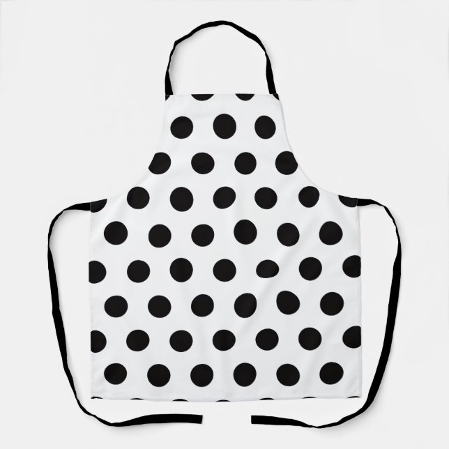 Create Your Own Retro Polkadots Apron (Front)