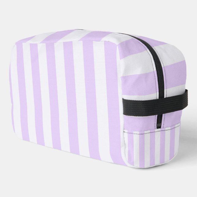 Create Your Own Retro Stripes Dopp Kit (Left Corner)