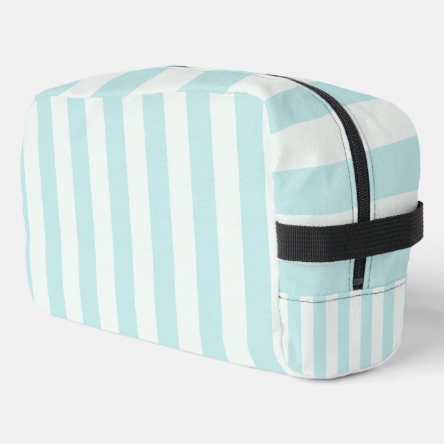 Create Your Own Retro Stripes Dopp Kit (Left Corner)