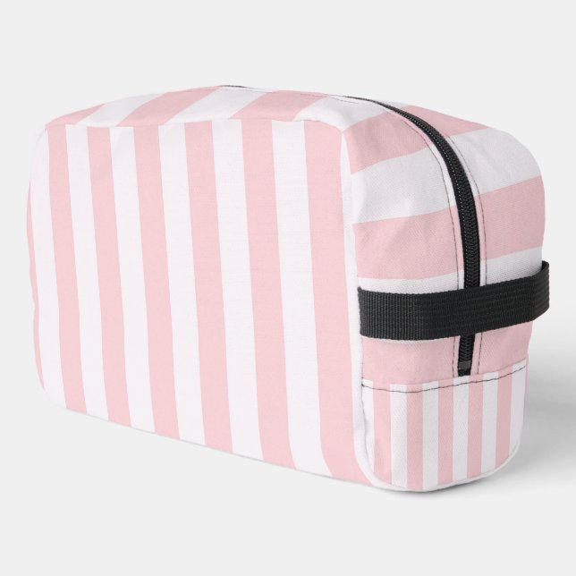 Create Your Own Retro Stripes Dopp Kit (Left Corner)