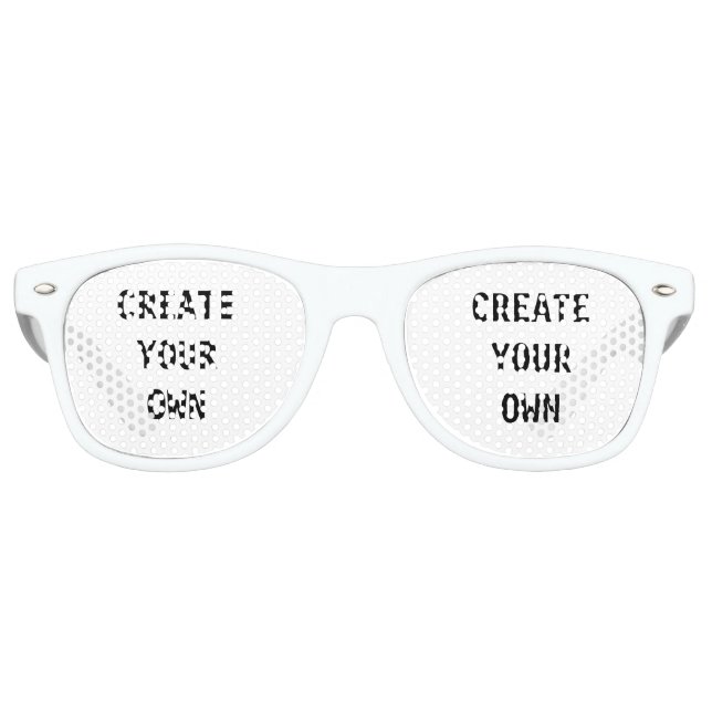 Create Your Own Retro Sunglasses (Front)