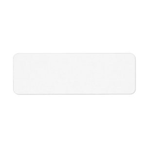 Create Your Own Return Address Label