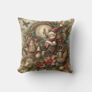 Create Your Own Romantic Christmas Elf Cushion