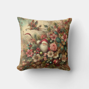 Create Your Own Romantic Victorian Christmas Gnome Cushion