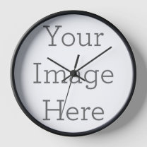 Create Your Own Round Acrylic Wall Clock