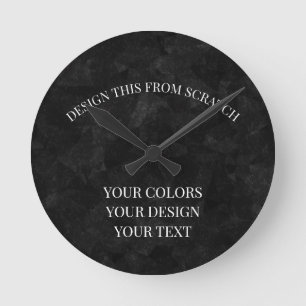 Create Your Own Round Clock
