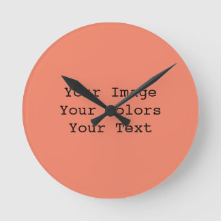 Create Your Own Round Clock