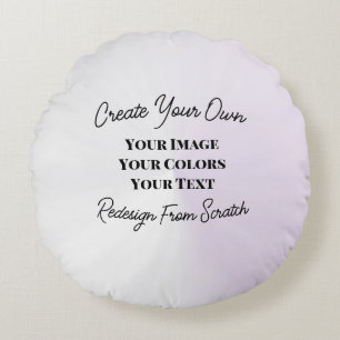 Create Your Own Round Cushion