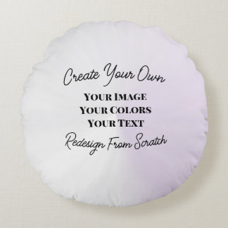 Create Your Own Round Cushion