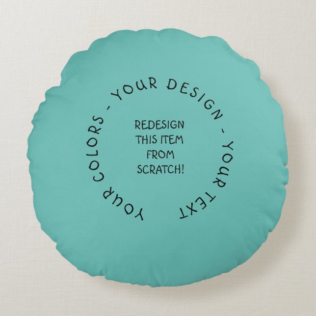 Create Your Own Round Cushion (Front)