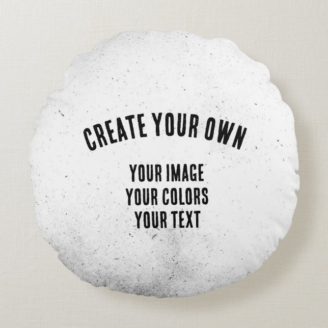 Create Your Own Round Cushion (Front)