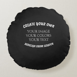 Create Your Own Round Cushion