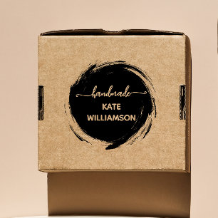 Create Your Own Round  Handmade by business Rubber Stamp