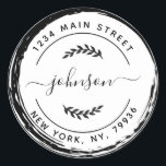 Create Your Own Round Return Address Classic Round Classic Round Sticker<br><div class="desc">Create Your Own Round Return Address</div>