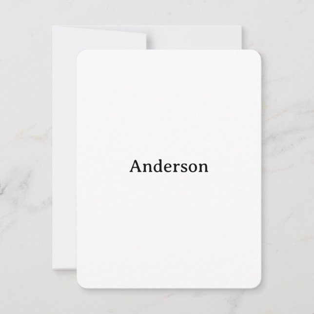 Create Your Own Rounded 4.25" x 5.5" Invitation (Front)