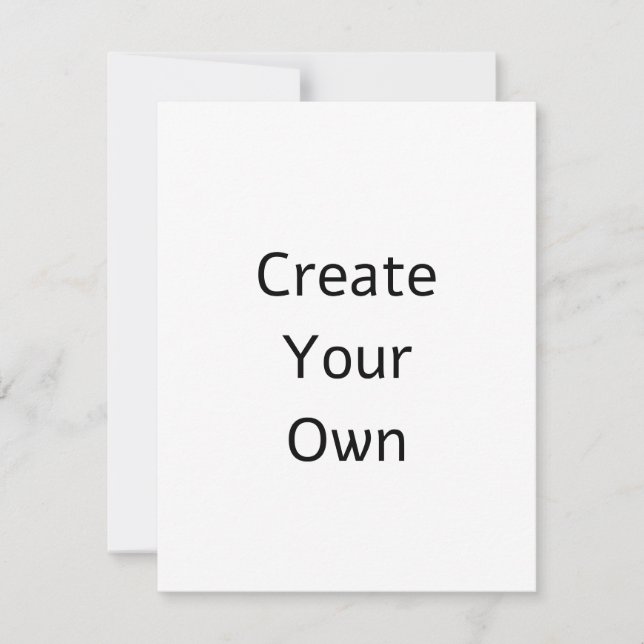 Create Your Own RSVP Card (Front)