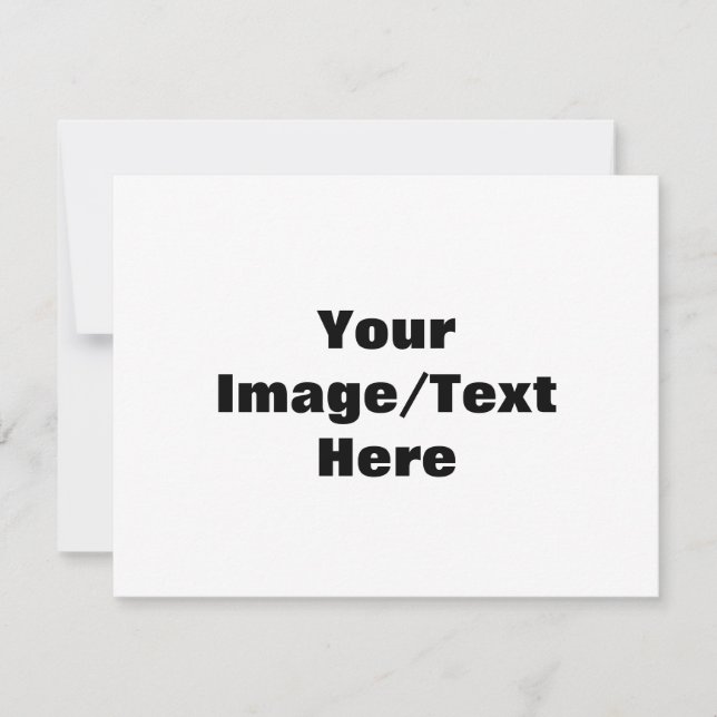 Create Your Own  RSVP Card (Front)