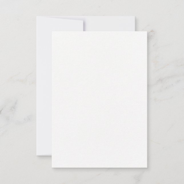 Create Your Own RSVP Card (Front)