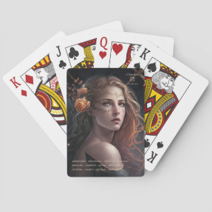 Create Your Own Sagittarius Zodiac Goddess Playing Cards