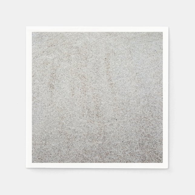Create your own | Sand texture photo Napkin (Front)