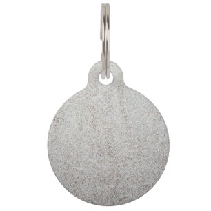Create your own   Sand texture photo Pet Tag