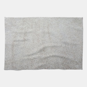 Create your own   Sand texture photo Tea Towel
