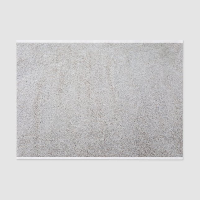 Create your own | Sand texture photo Tissue Paper (Front)