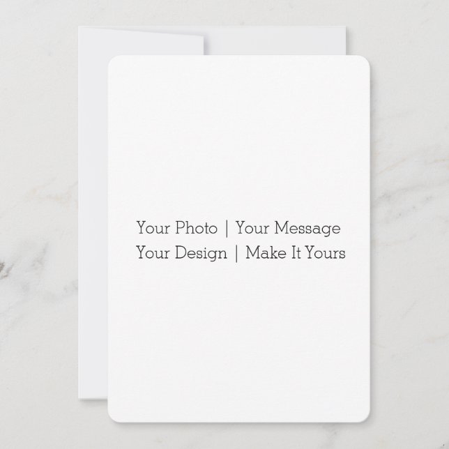 Create Your Own Save The Date Card (Front)