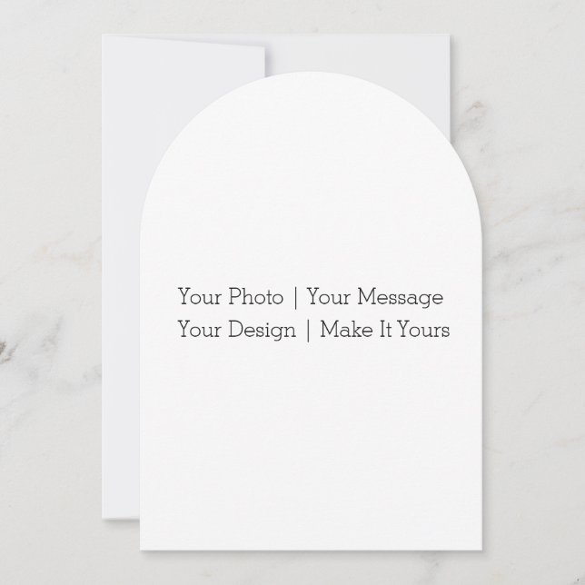 Create Your Own Save The Date Card (Front)