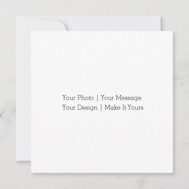 Create Your Own Save The Date Card (Front)