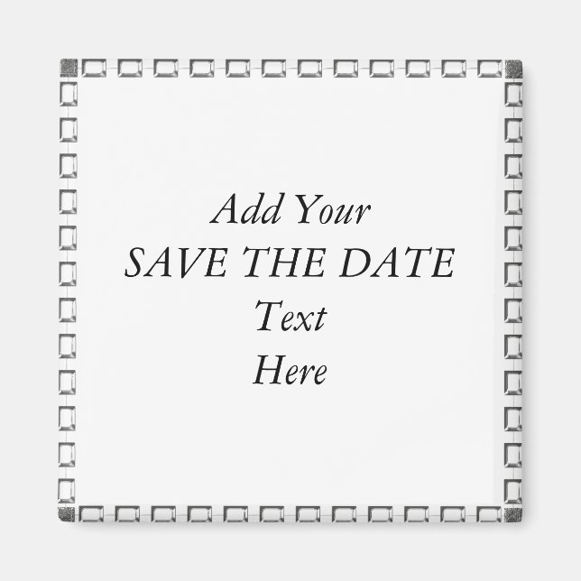 CREATE YOUR OWN SAVE THE DATE Magnets (Front)
