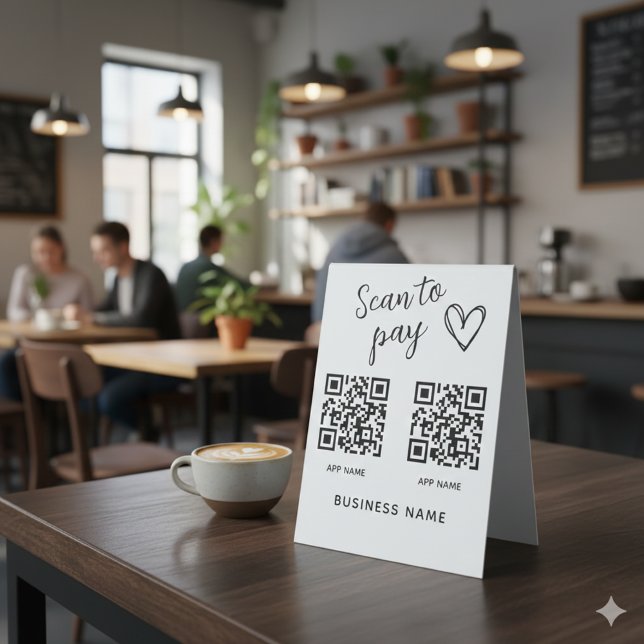 Create Your Own Scan To Pay QR Code Business Name (Creator Uploaded)