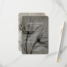 Create Your Own Sepia X-Ray Vintage Flowers