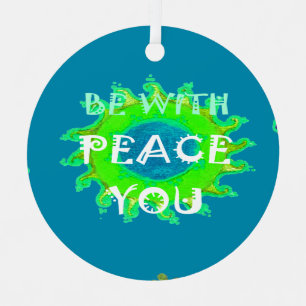 Create Your Own Shalom Peace Be With You Always Christmas Tree Decoration