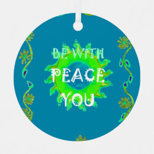 Create Your Own Shalom Peace Be With You Always Christmas Tree Decoration