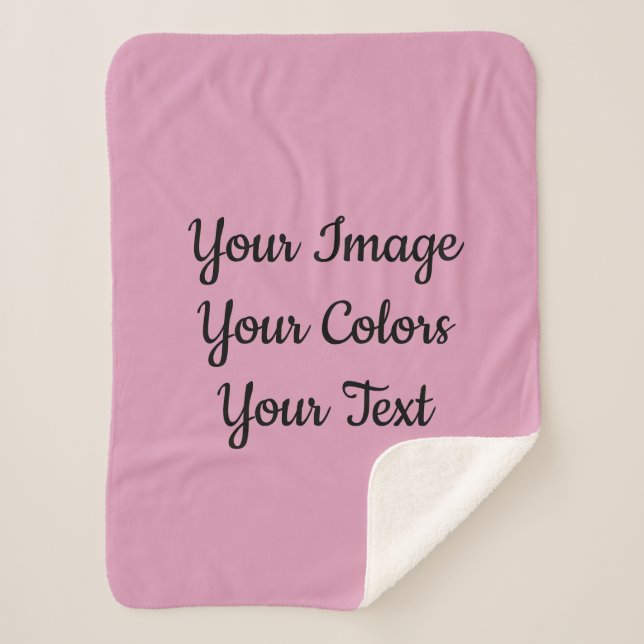 Create Your Own Sherpa Blanket (Front)