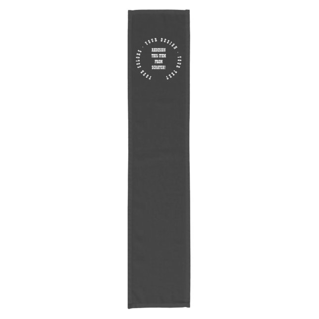 Create Your Own Short Table Runner (Front)