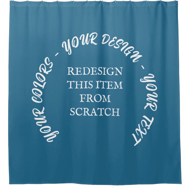Create Your Own Shower Curtain (Front)