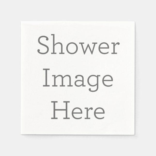 Paper Napkins, Standard Cocktail (Front)